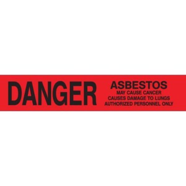National Marker Co Printed Barricade Tape - Danger Asbestos Hazard PT30